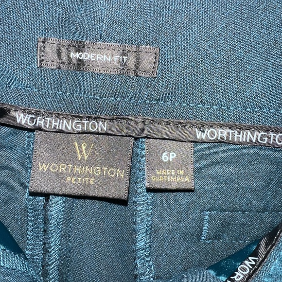 W worthington pants blues size 6p for women’s - Picture 7 of 9